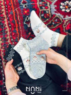 جوراب مچی نخی خرس گجه فرنگی