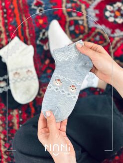 جوراب مچی نخی خرس گجه فرنگی