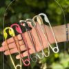 Kanzashi safety pin
