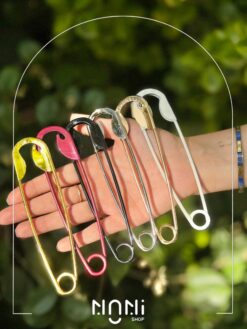 Kanzashi safety pin