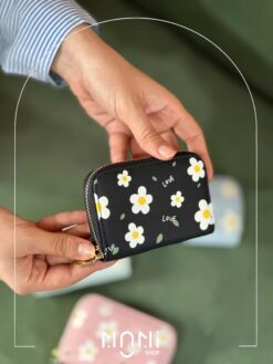 کیف کارت آکاردئونی گل بابونه برند پرتیزس