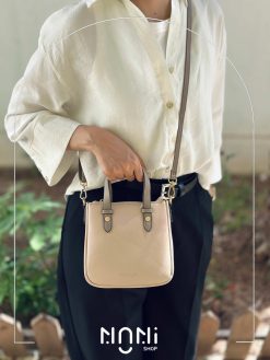 کیف دوشی و دستی چرم برند پرتیزس سایز کوچک