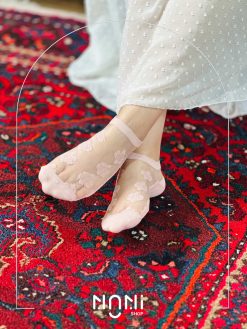 جوراب مچی شیشه ای طرح سنتی
