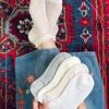 جوراب مچی مدل حصیری کولر دار