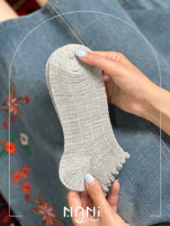 جوراب مچی مدل حصیری کولر دار