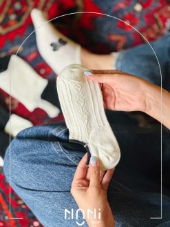 جوراب قوزکی نخ پنبه nice
