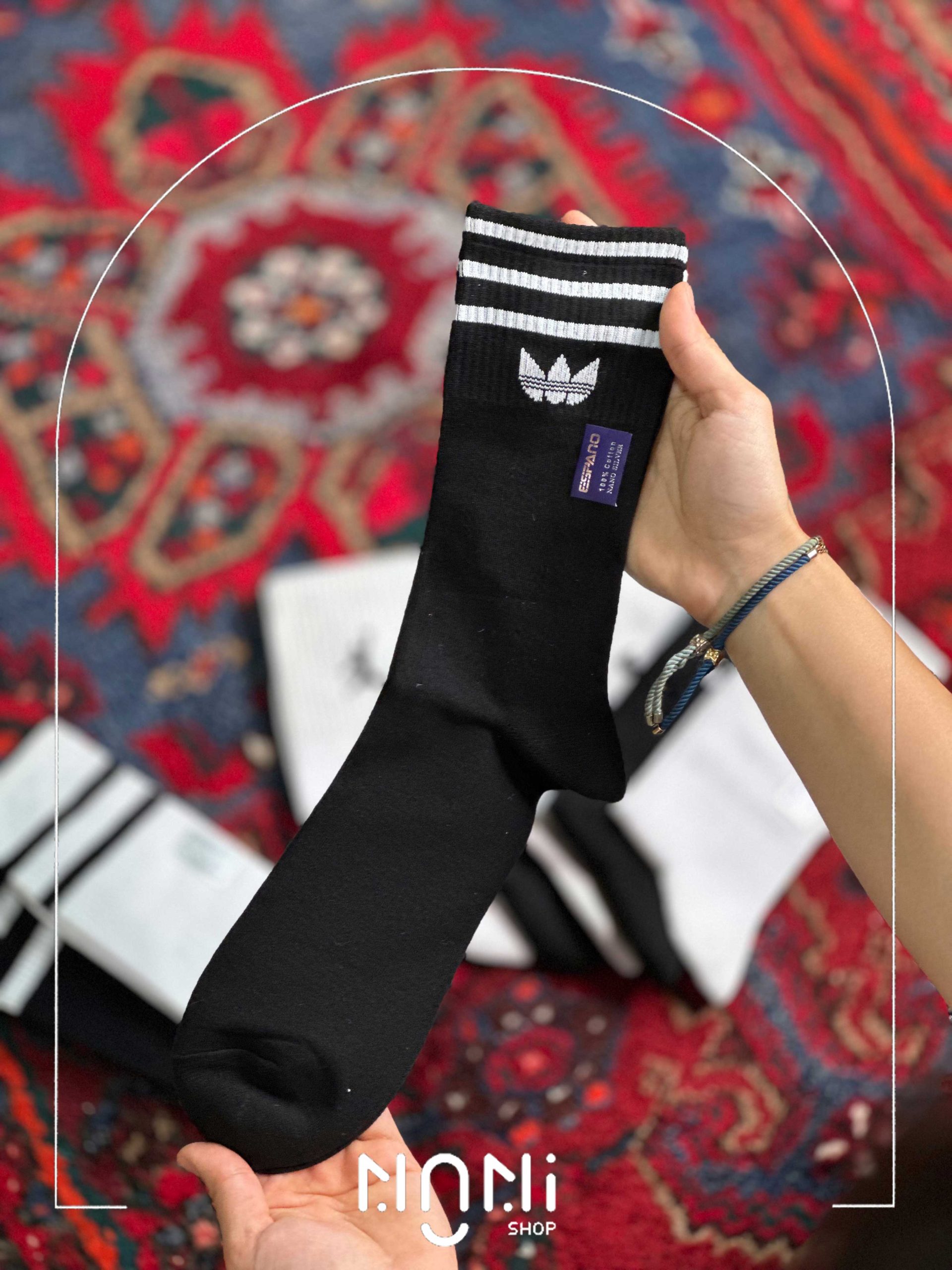 جوراب ساقدار ورزشی مردانه برند اسپانو