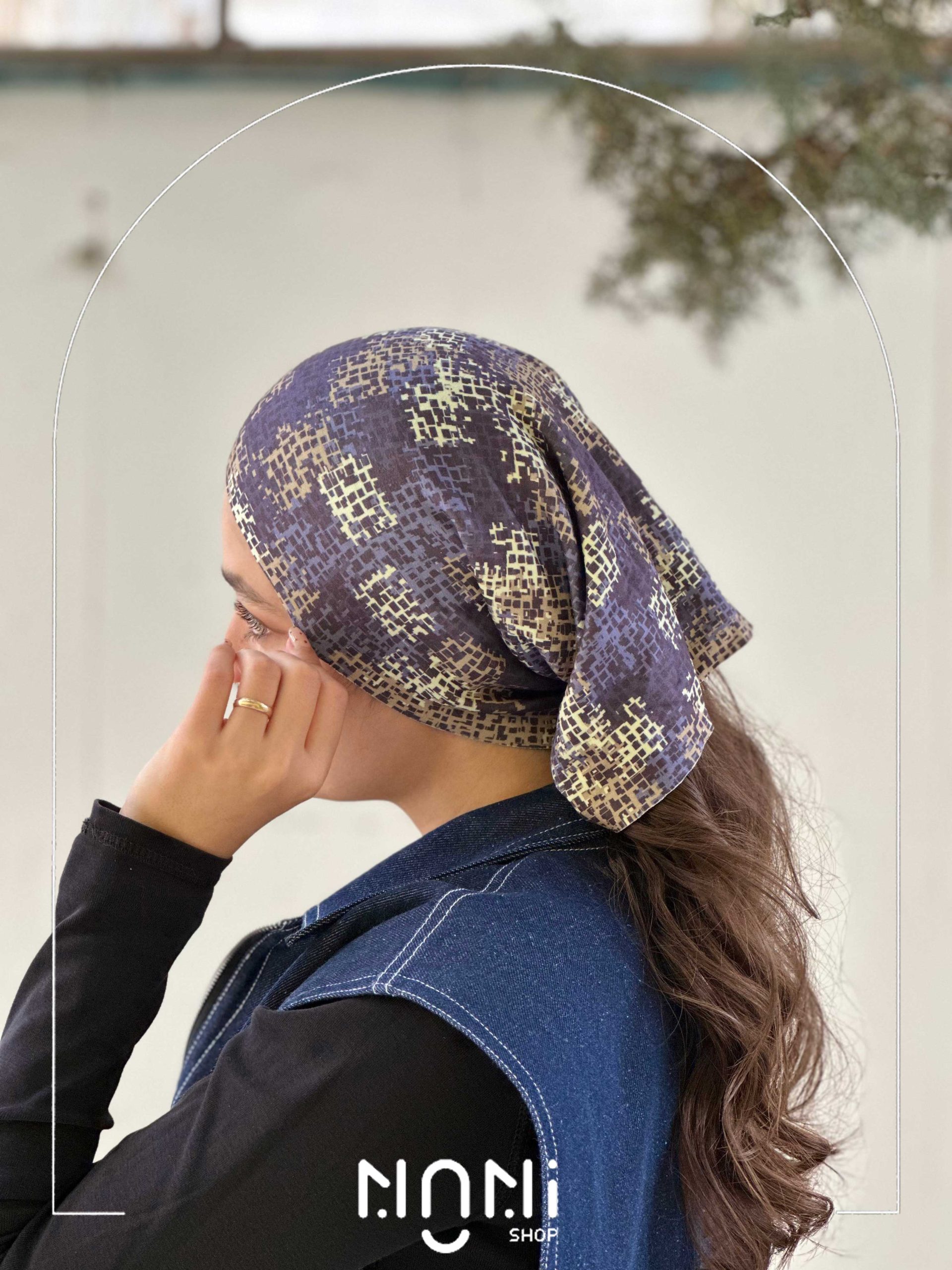 اسکارف نخی داخل پلار