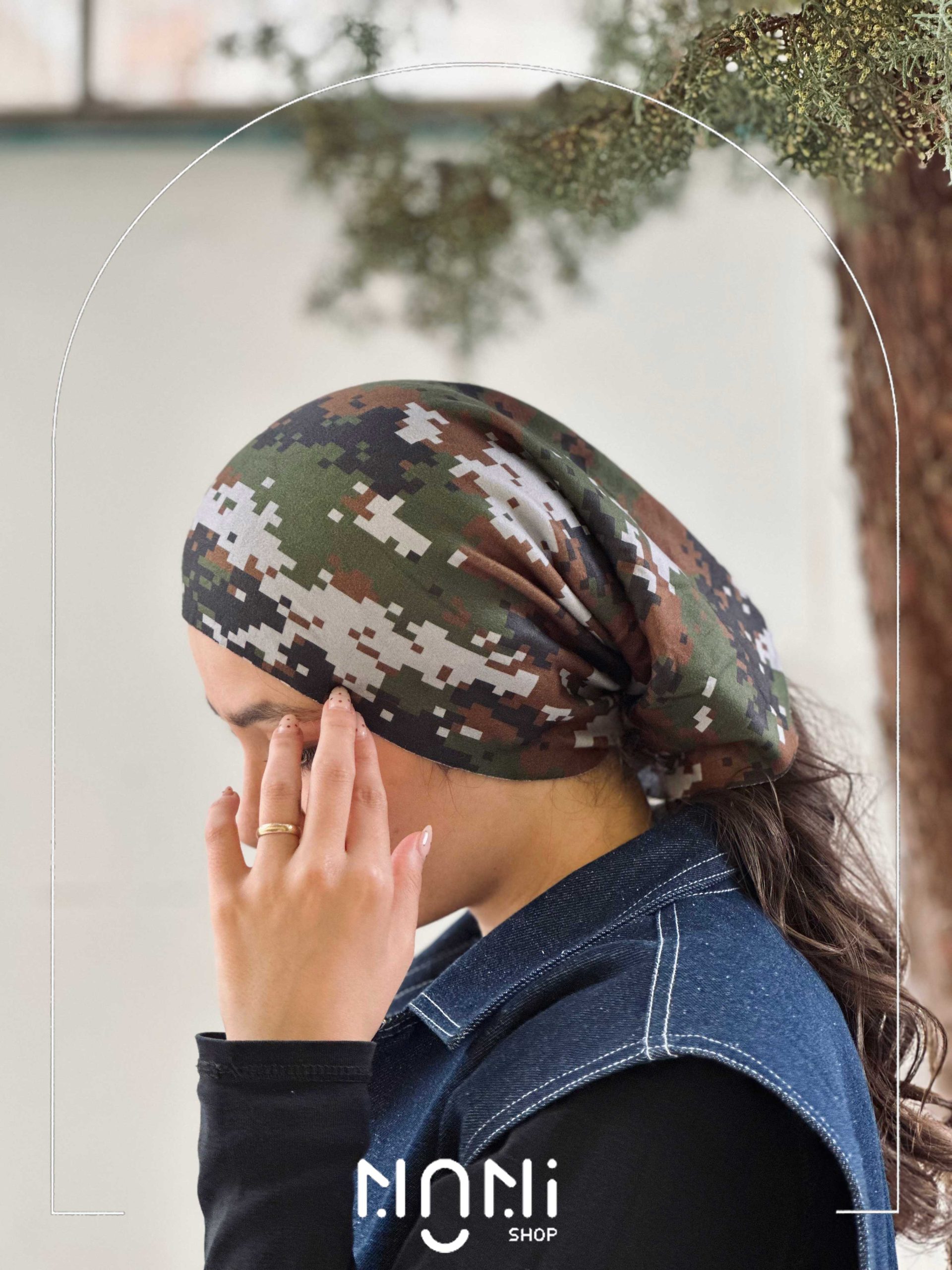 اسکارف نخی داخل پلار