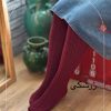 جوراب شلواری نخی گندمی کشی وارداتی