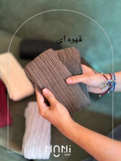 جوراب شلواری نخی گندمی کشی وارداتی