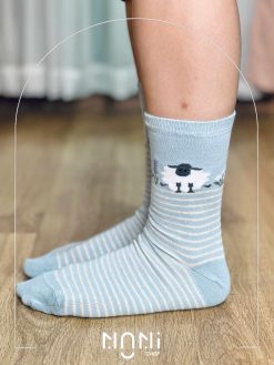 جوراب چتیک ساقدار زنانه کریسمس و اسنوپی