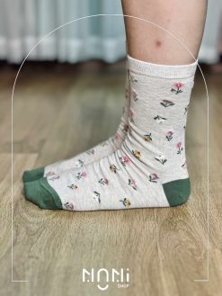 جوراب چتیک ساقدار زنانه کریسمس و اسنوپی