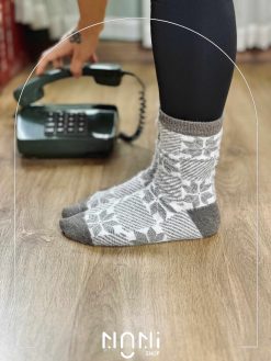 جوراب ساقدار پشمی موهر کوکوهانا